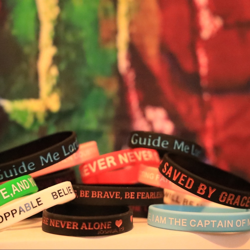 3 pc Inspirational wristbands everyday wear